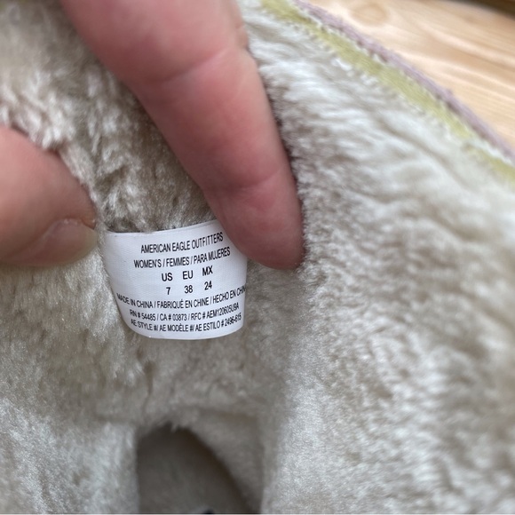 American Eagle Outfitters Pink Lined Winter Boots - Picture 16 of 16